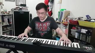 TVB My Unfair Lady不懂撒嬌的女人 Sub Theme Song 陪著你走 by Kayee Tam  Piano Cover David Cha [upl. by Asiuol]