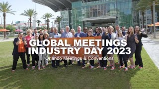 Global Meetings Industry Day 2023  Orlando Meetings amp Conventions [upl. by Llenram]