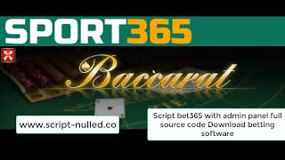 Script bet365 full source code Download betting software [upl. by Aromas]