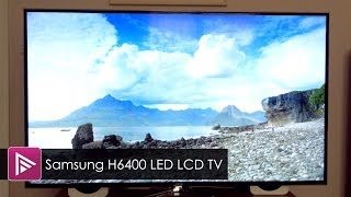 Samsung H6400 3D LED LCD TV Review [upl. by Idaf]