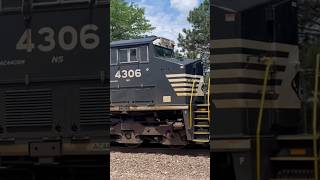 NS rebuild flys inbound on the BNSF racetrack [upl. by Barnet760]