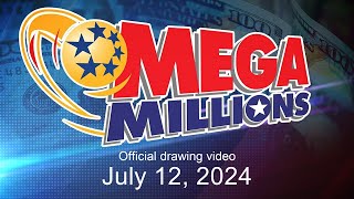 Mega Millions drawing for July 12 2024 [upl. by Inglebert909]