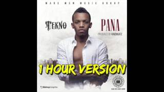 Tekno  Pana 1 Hour Version [upl. by Piane]