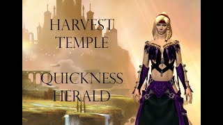 Harvest Temple CM  Quickness Herald Jalis  PUG Guild Wars 2 Strikes [upl. by Matronna]