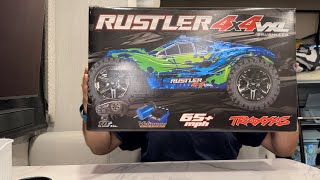 399 Traxxas Rustler 4x4 VXL Unboxing and Testing [upl. by Emoreg]