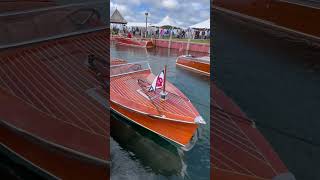 Hessel Boat Show Antique Wood Boats Amazing [upl. by Garik487]