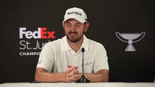 Patrick Cantlay Tuesday Press Conference 2024 Fedex St Jude Championship [upl. by Nilkcaj]