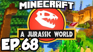 Jurassic World Minecraft Modded Survival Ep68  DR INDOMINUS PRESENTS Dinosaurs Modpack [upl. by Vitale]