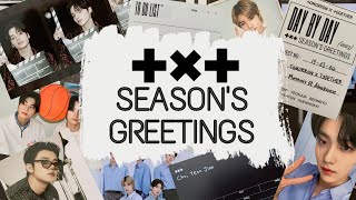 TXT Seasons Greetings 2023 ♡ Unboxing and FlipThrough [upl. by Kristien954]