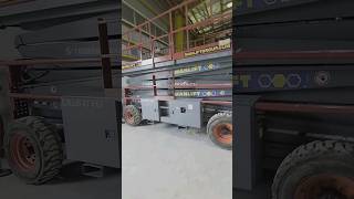 New scissor lifts drive operator how to operate boom lift cars automobile aeriallift [upl. by Algy667]