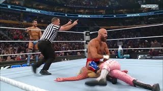 Tommaso Ciampa amp Johnny Gargano Vs Pretty Deadly  WWE Smackdown 08112024 En Español [upl. by Adnawed]