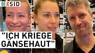 DHBFrauen und Trainer Gaugisch träumen von Olympia  SID [upl. by Komara555]