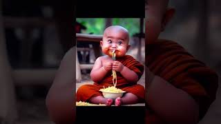 Aha tamater bade mazedar 🍂🌺🫰🏻🌺viralvideo baby babymonk cute cutemonk cutebaby trending viral [upl. by Onez]