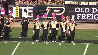 The Purdue All American Marching Band Clarinet Section Stand Music 9142024 [upl. by Evelunn248]