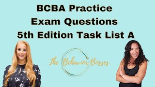 BCBA® Mock Exam  Full BCBA® Exam Review Practice  BCBA® Exam Preparation Part 9 [upl. by Donald]