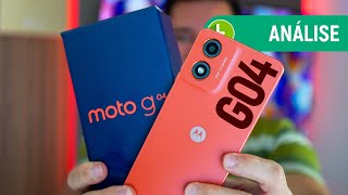 MOTO G04 celular MOTOROLA entrega um BOM CONJUNTO por um PREÇO JUSTO  Análise  Review [upl. by Lanctot533]