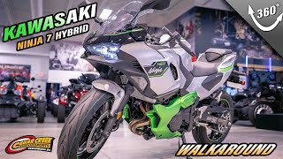 NEXT GEN  Walkaround  2024 Kawasaki Ninja® 7 Hybrid ABS [upl. by Germana96]