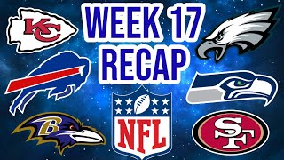 NFL Week 17 Recap amp Playoff Update [upl. by Lanfri]