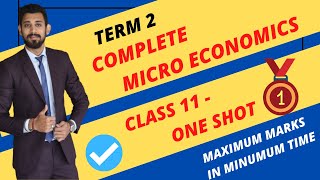 COMPLETE MICRO  One SHOT  Class 11  Economics  Full Syllabus in one video [upl. by Morgana]