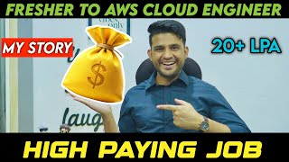 How I get into AWS and getting a High Paying Job  aws softwareengineers [upl. by Attenra]