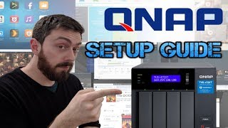 QNAP NAS Guide Part 1  Setup RAID Volumes IP and Shared Folders [upl. by Tacye562]