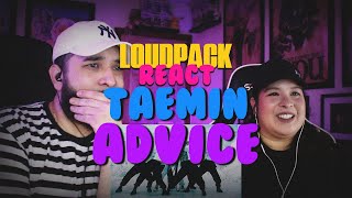 TAEMIN 태민 Advice REACTION TAEMINREACTION KPOPREACTION [upl. by Etka375]