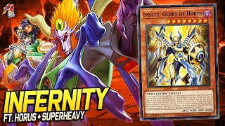 Deck Infernity Horus Superheavy Post Banlist EDOPRO  Replays 🎮  Decklist ✔️ [upl. by Vinaya]