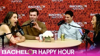 Zach amp Kaity Answer RapidFire Questions on ‘Bachelor Happy Hour’ Podcast with Joe amp Serena [upl. by Ezzo]