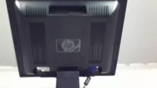 HP L1706 17quot LCD Monitor [upl. by Aikahs737]