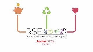 La RSE du commerçant Auchan Retail France [upl. by Cherie]