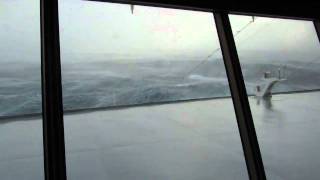 Cape Horn Storm  MS Veendam  Holland America  December 2010 [upl. by Attecnoc]