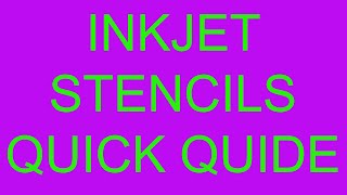 InkJet Stencils quick set up tattoo stencil printer [upl. by Nauqyaj]