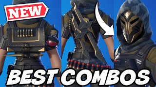 THE BEST COMBOS FOR NEW SPARTAN ASSASSIN SKIN ANCIENT ETERNAL SET  Fortnite [upl. by Huntlee]