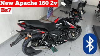 New Tvs Apache RTR 160 2v 2024 New Model Review  tvs apache rtr 160 new model 2024  tvs apache [upl. by Kussell]