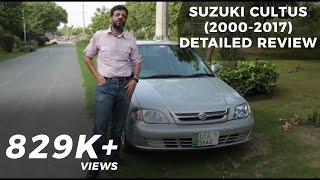 Suzuki Cultus 20002017 Detailed Review Price Specs amp Features PakWheels [upl. by Analrahc425]