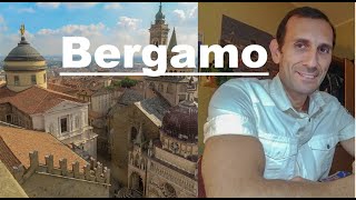 LA CITTÀ DI BERGAMO IN 6 MINUTI Foto storia turismo [upl. by Lehcear]