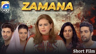 Zamana  Short Film  Danial Afzal Khan  Jinaan Hussain  Saad Qureshi  Geo Films [upl. by Anaiv]