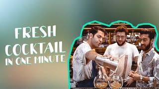 How to make a fresh cocktail in a minute w Efe Uygaç [upl. by Grayson]