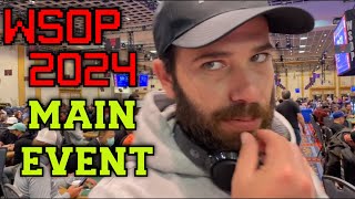 WSOP MAIN EVENT Day 1D Vlog 2024 [upl. by Jorgan]