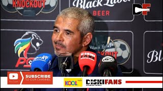 Clinton Larsens PostMatch Press Conference  Orlando Pirates 23 Magesi FC [upl. by Kari]