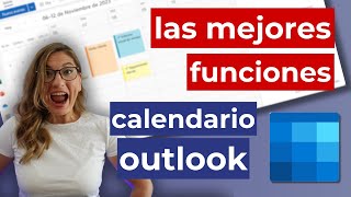 Cómo organizarte con Microsoft Outlook  TUTORIAL CALENDARIO [upl. by Acimahs]