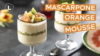 Mascarpone Orange Mousse  Food Channel L Recipes [upl. by Treblih89]