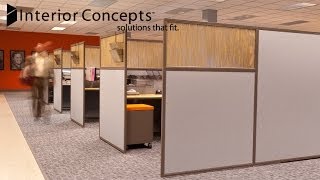 Interior Concepts  Cubicle Layouts [upl. by Ahseiyt]