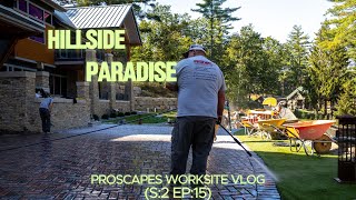 Hillside Paradise S2 Ep 15  Brady’s Update Driveway Progress amp Front Steps Installation [upl. by Adniral395]