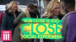 Invading Personal Space in Public  Social Experiment [upl. by Rollin]