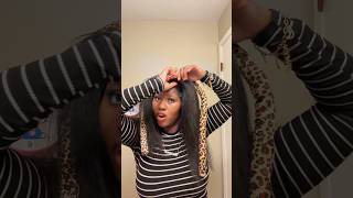 Doing heatless hair curls hair heatlesshairstyles [upl. by Clothilde]