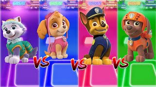 Ryder 🆚 Ryder 🆚 Ryderl 🆚 Ryder Paw Patrol Ryder Team 🎶 Tiles Hop EDM Rush [upl. by Remas]