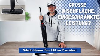 Vileda Steam Plus XXL Dampfreiniger Test ✅  Wirklich besser als der einfache Steam Plus [upl. by Ttevy]