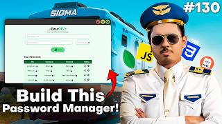 React Project Password Manager using React Tailwind MongoDB amp Express  Sigma WebD Tutorial 130 [upl. by Valeria280]