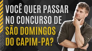 Concurso Público São Domingos do Capim  PA 2024Apostila para Agente e Assistente de Administração [upl. by Pasol]